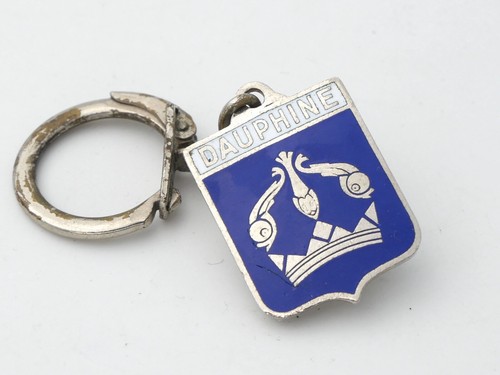 Porte clés ancien émaillé - clÉs,
