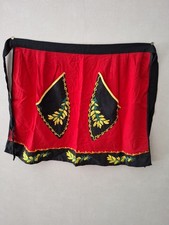 TABLIER VINTAGE BRETON BRODERIES