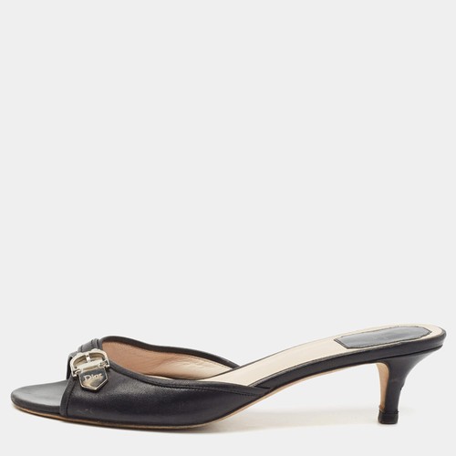 Mules boucle cuir - à,