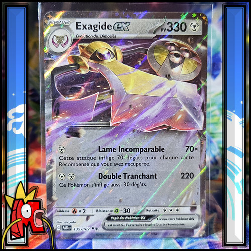 Carte pokémon exagide ex - exagide,