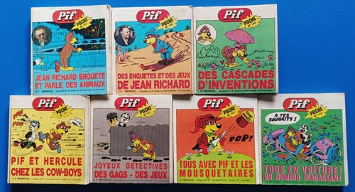 Lot pif poche - de, 7