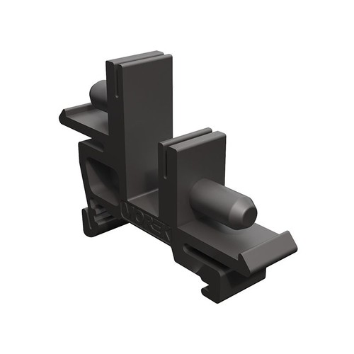Adaptateur rail din noir pour - din,