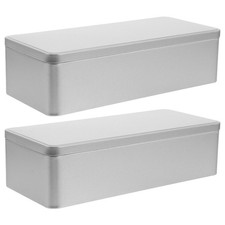 2 Pcs Récipient De Rangement