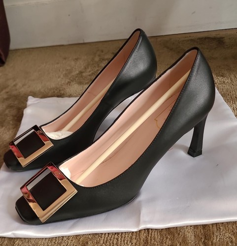 Roger vivier escarpins cuir - roger,
