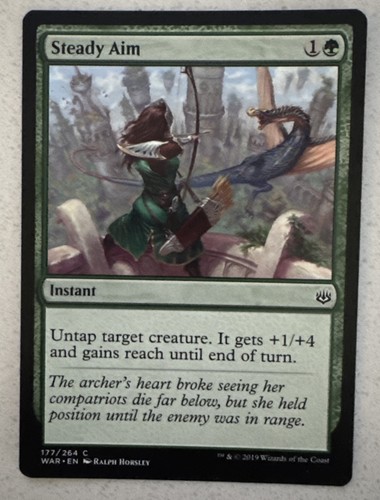 Steady aim common - *common*, mtg