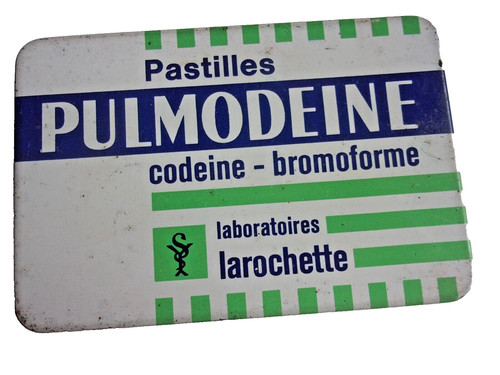 Boite metal ancienne pastilles - boite,