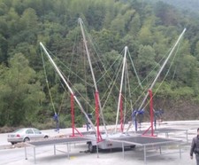 Commercial 4 Bungee Trampoline