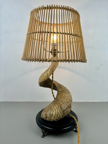 Lampe corne bélier - corne,