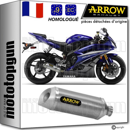 Arrow pot echappement approuve - arrow,