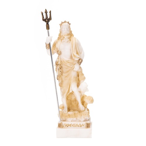 Figurine poséidon dieu grec - figurine,