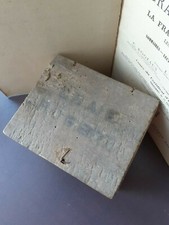 Boîte  CRAIE ROBERT en  BOIS