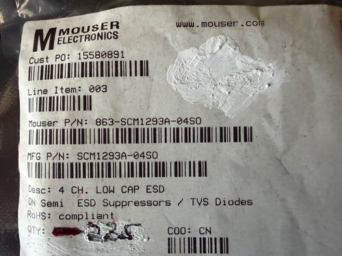 Pcs scm1293a 04so 9 - scm1293a-04so, 9.9v