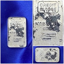 Lingot Argent Pur Bank Credit