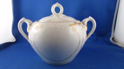 Ancien sucrier porcelaine - porcelaine, de