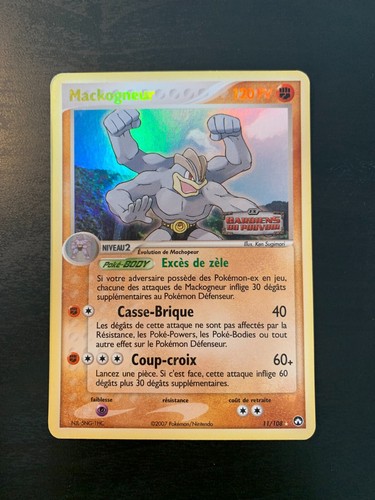 Carte pokémon mackogneur - pokémon, :