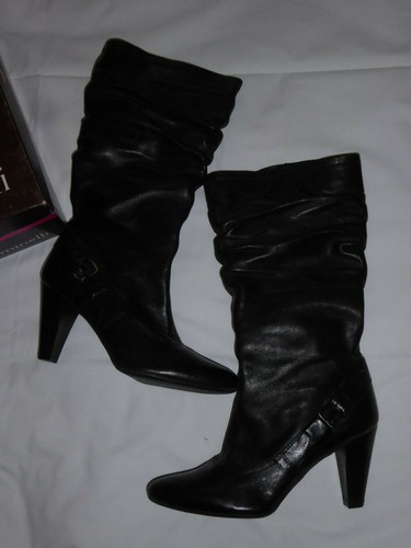 Neuves bottes noires talon - noires, À