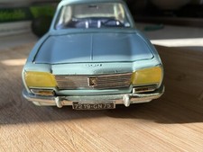 Meccano- Triang-PEUGEOT 504 VERTE - A FRICTION (1/18) SANS BOITE