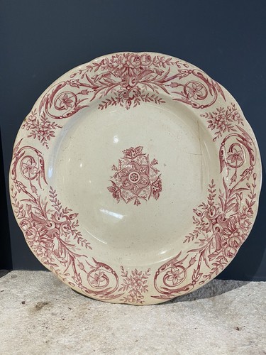 Plat terre fer ancien - terre, de