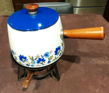 Ancien service fondue - à,