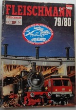 FLEISCHMANN catalogue Ech Ho/N train/auto rallye Bon Etat 1979/80