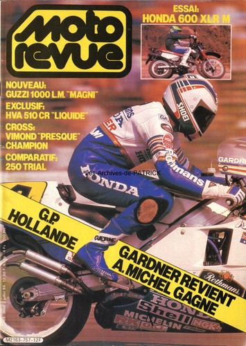 Moto revue 2758 honda 600 - 2758,