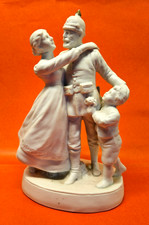 STATUETTE PATRIOTIQUE ALLEMANDE LANDSER FAMILLE