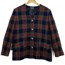 Veste Tailleur Blazer Carreaux