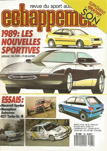 Echappement 235 sportives - n°235,