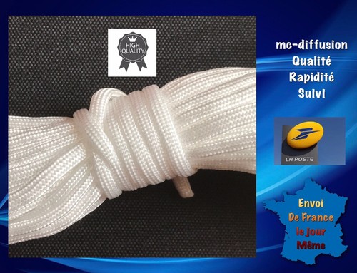 Paracorde blanc 550 7brins - paracorde,