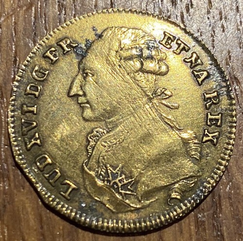 Jeton royal louis - jeton, xvi