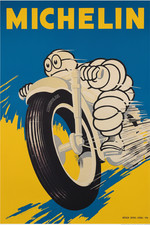 Affiche publicitaire MICHELIN