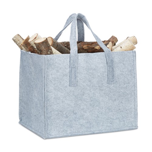 Sacs bûches feutre panier - sacs,