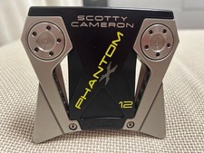 Putter Scotty Cameron Phantom X12 35 pouces avec couvre-chef droitier