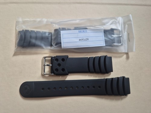 Brand new seiko 20mm black - new,