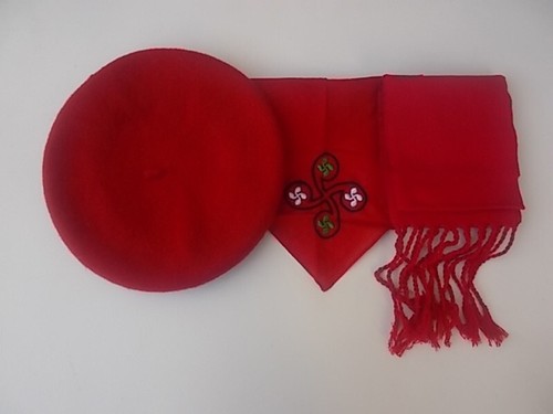 Beret basque enfant - ,, foulard