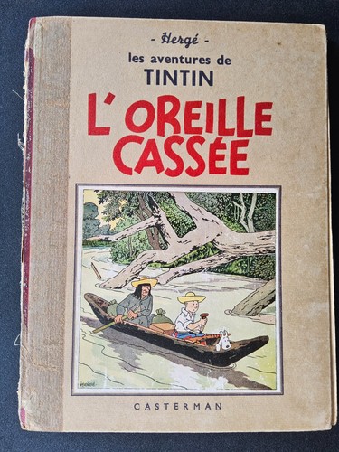 Tintin oreille cassée - tintin,