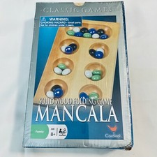 Mancala Solid Wood Game