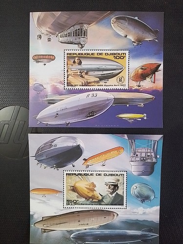 Djibouti zeppelin mnh - djibouti, neuf