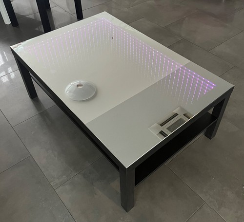 Table basse miroir infini - basse,