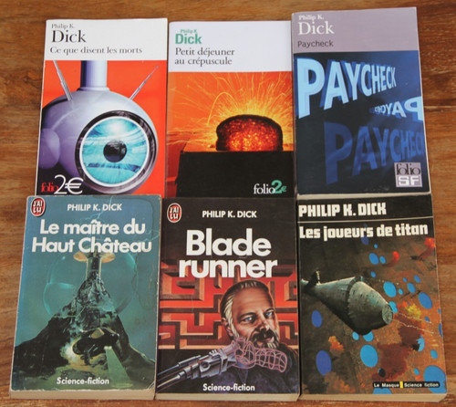 Philip dick lot de 6 - k.,