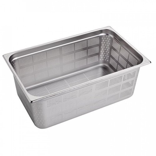 Bac inox perforé 1 - inox, 1/1