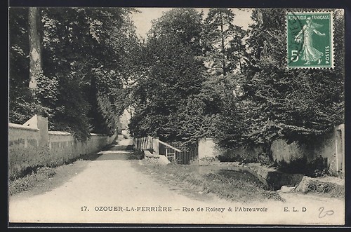Cpa ozoir ferrière rue - cpa, ozoir-la-ferrière,