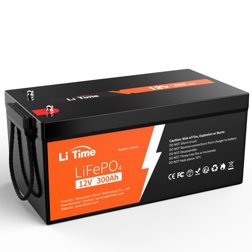 12v 300ah lithium - lithium, lifepo4