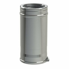ISOTIP 171218 - Conduit INOX Double Paroi Isolé ICUBE DPY D180mm - Element Droit