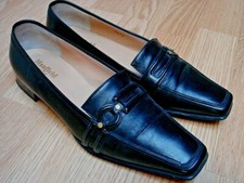 Superbes chaussures MANFIELD cuir intégral noir pointure 36,5 comme neuves