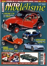 AUTO MODELISME n°260 10/2019 2CV6 ASTON MARTIN DB 11 BUGGY MEYERS MANX DS 21