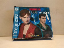 Resident Evil Code : Veronica SEGA DREAMCAST  Repro Boitier et disque