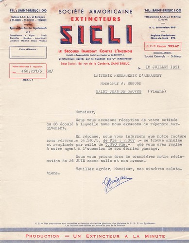 Saint brieuc extincteurs - 22,