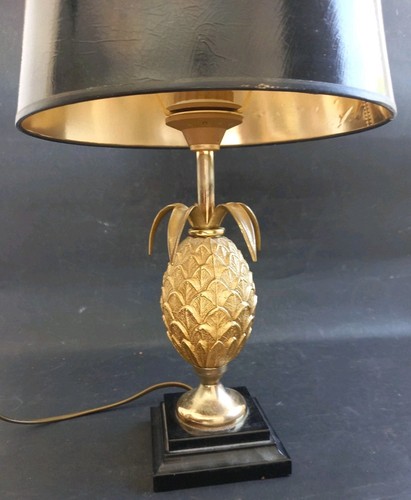 Lampe design ananas - en, laiton