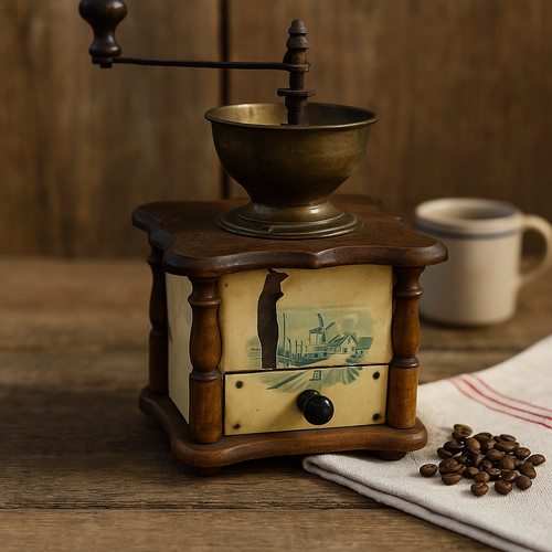 Ancien moulin café - ancien,